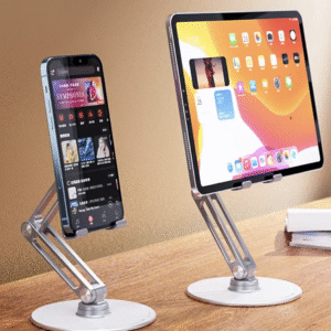 Adjustable Tablet & Phone Stand with 360° Rotation
